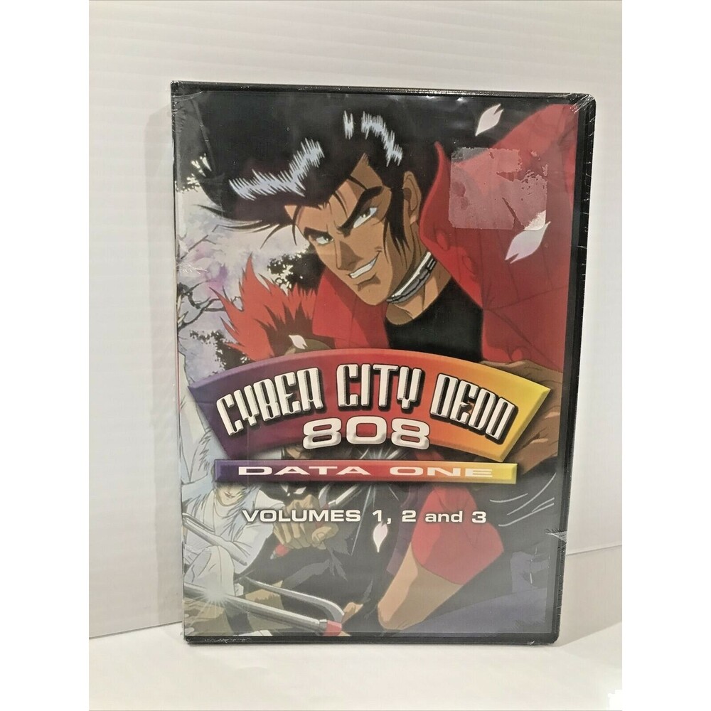 Cyber City Dedd 808 Data One Volume 1,2,3 - Collection (DVD, 1999)